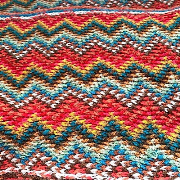 Forever 21 soft long multicoloured scarf - Picture 6 of 10